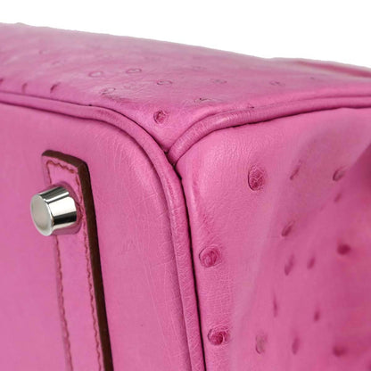 Hermes * Fuchsia Pink Ostrich Birkin 30 Handbag