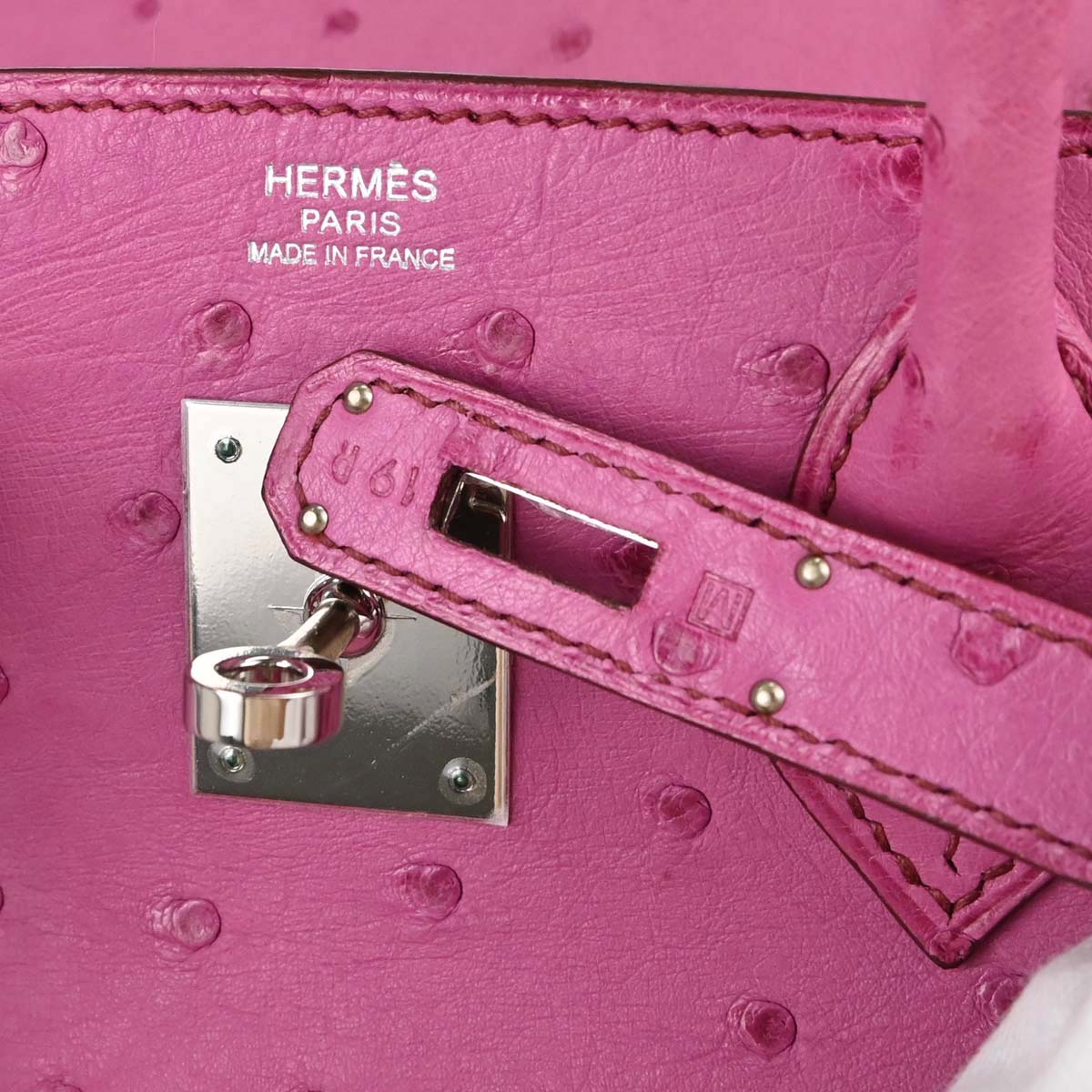 Hermes * Fuchsia Pink Ostrich Birkin 30 Handbag