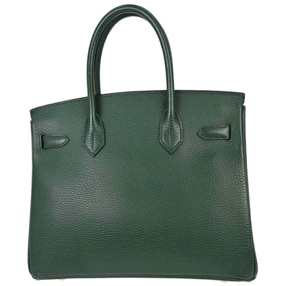 Hermes Green Ardennes Birkin 30 Handbag