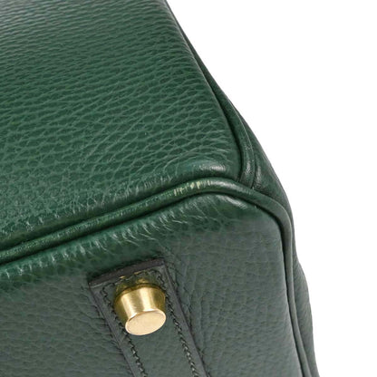 Hermes Green Ardennes Birkin 30 Handbag