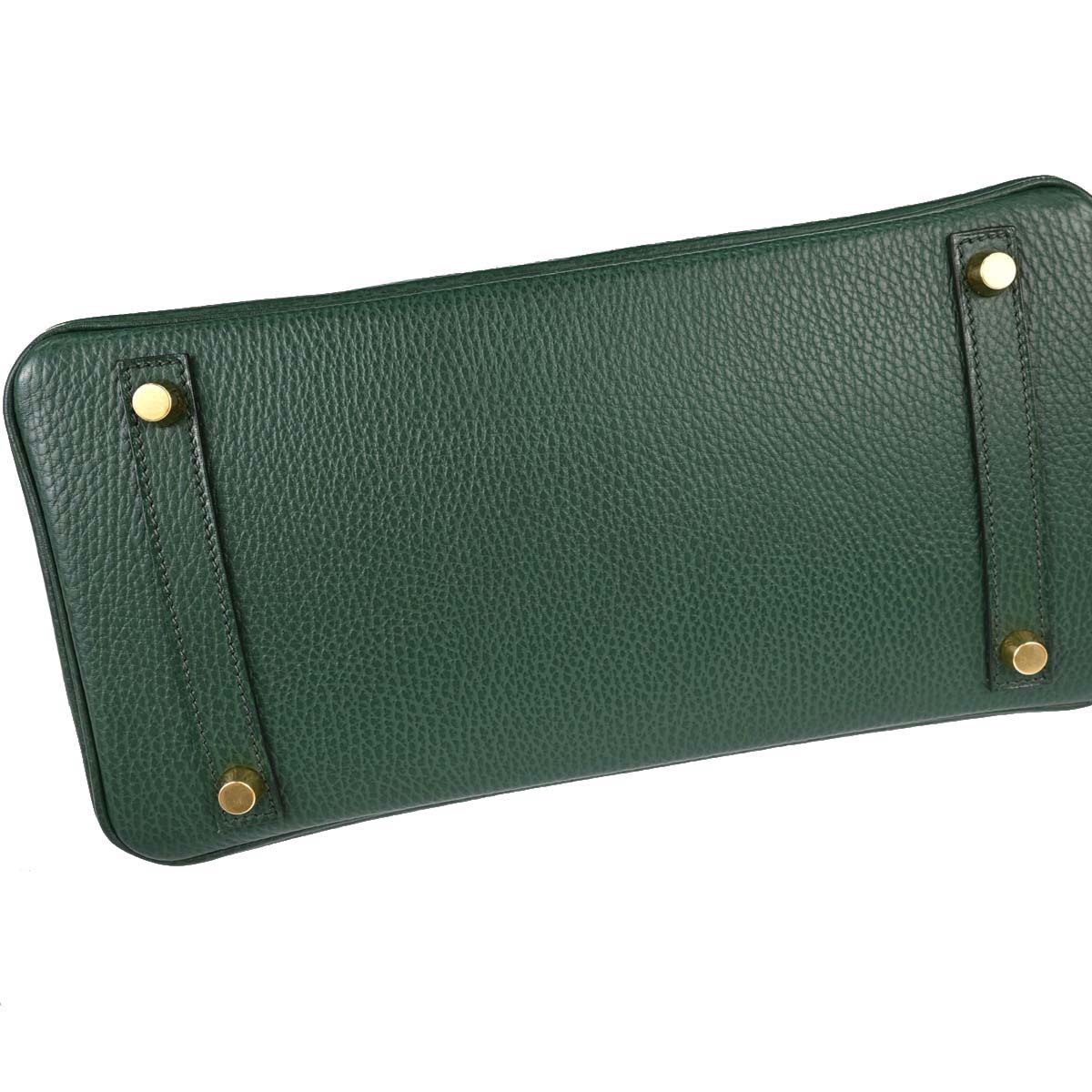 Hermes Green Ardennes Birkin 30 Handbag