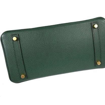 Hermes Green Ardennes Birkin 30 Handbag