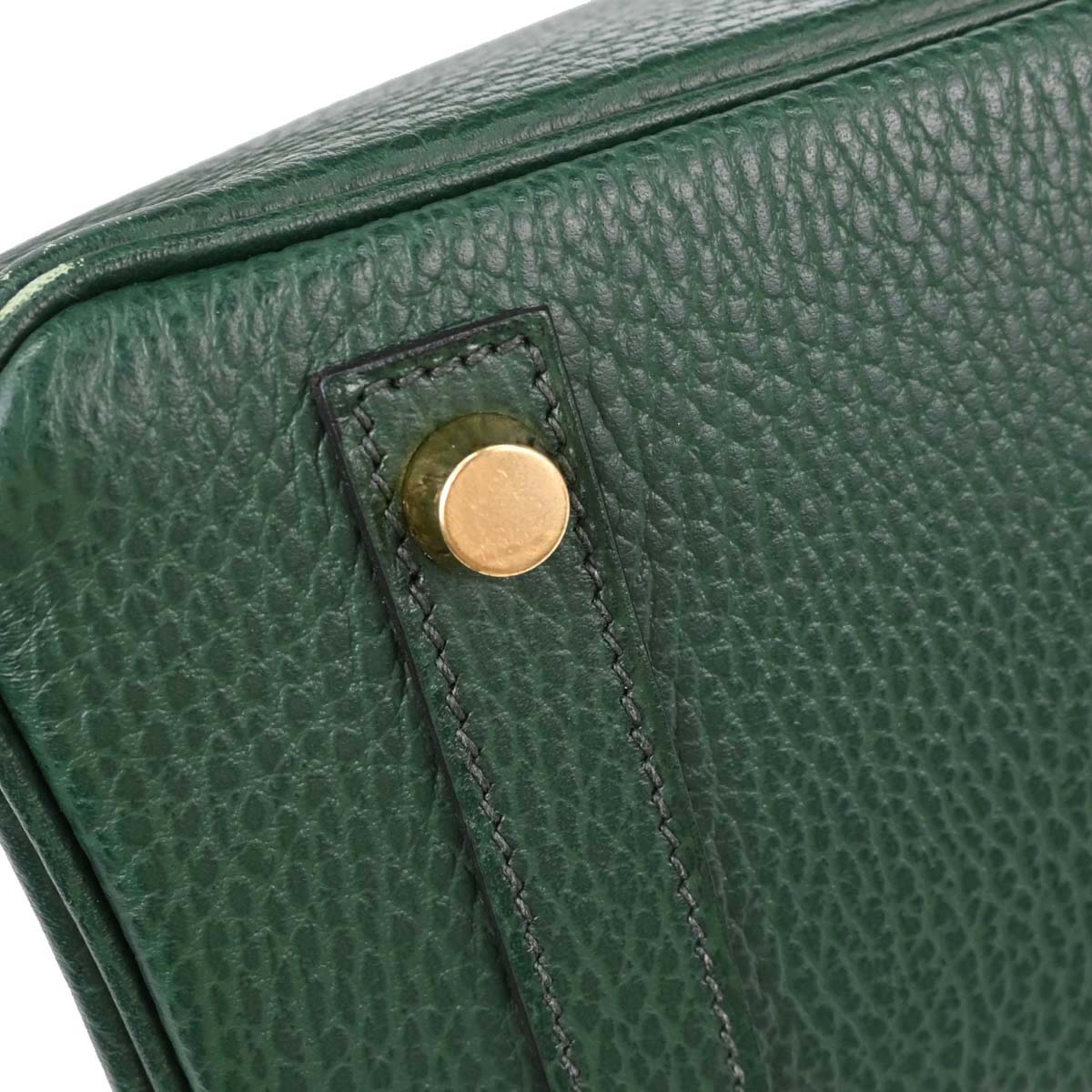 Hermes Green Ardennes Birkin 30 Handbag