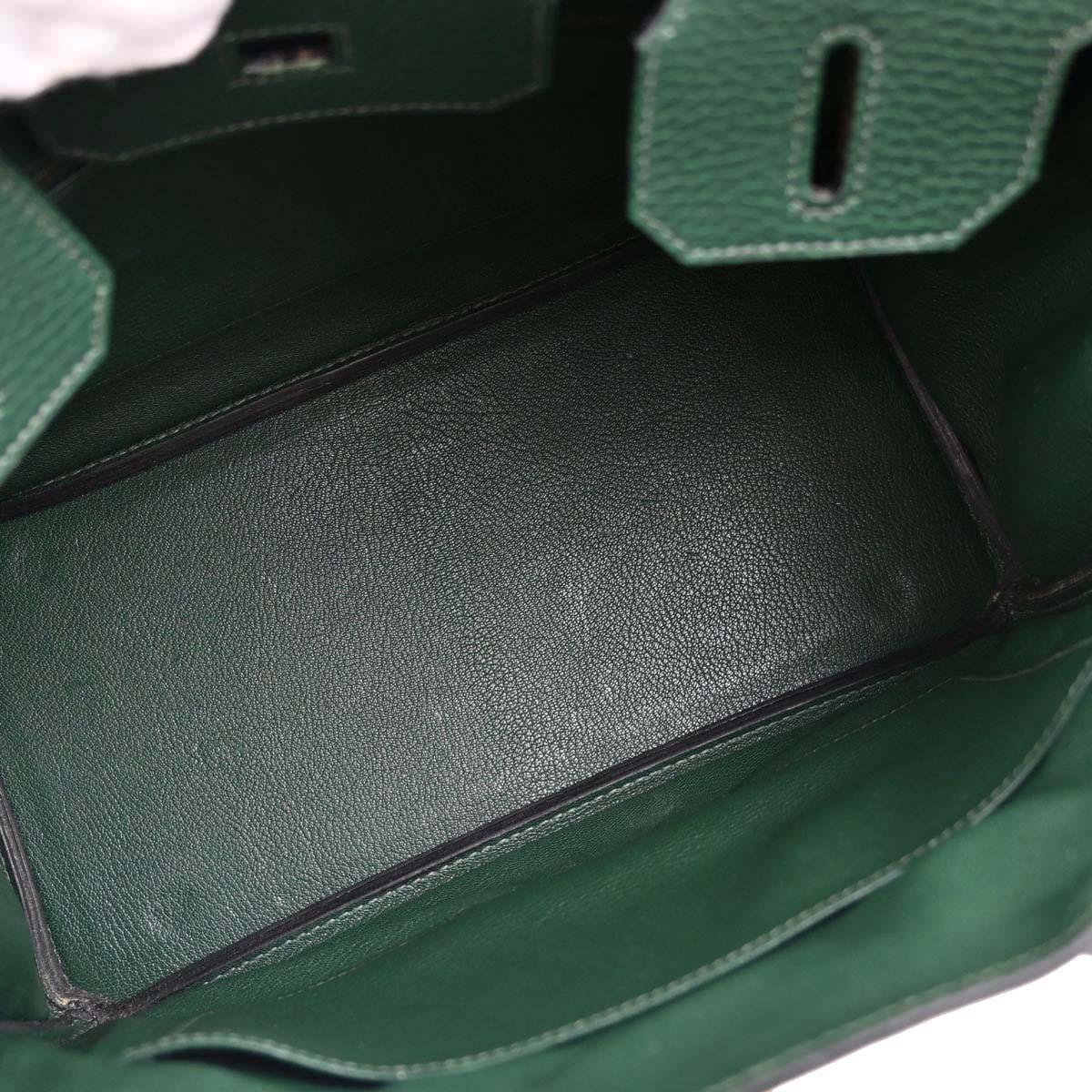 Hermes Green Ardennes Birkin 30 Handbag