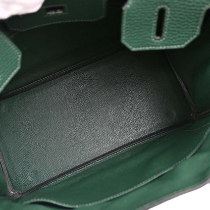 Hermes Green Ardennes Birkin 30 Handbag