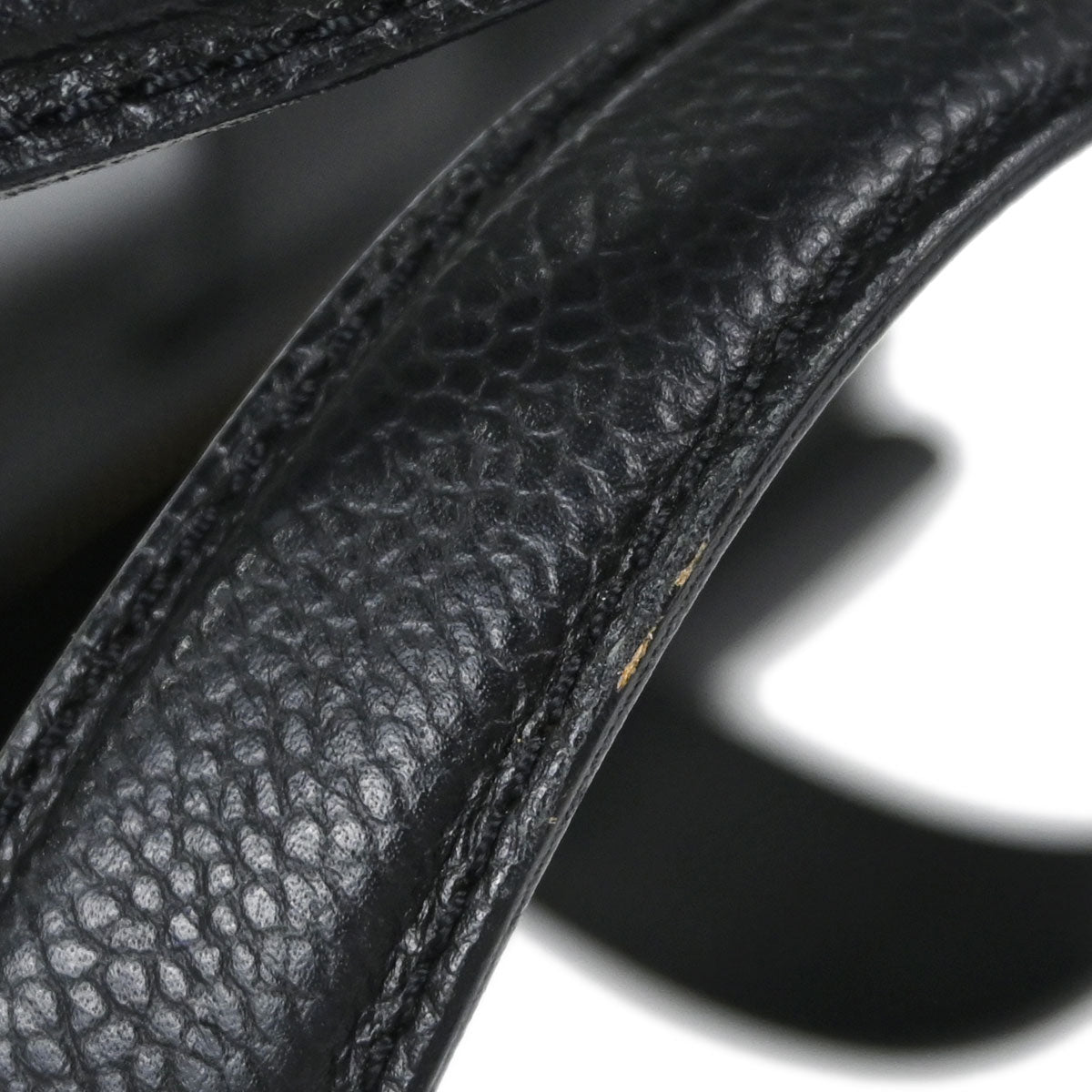 Chanel Black Caviar Skin Briefcase Business Handbag