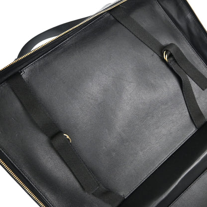 Chanel Black Caviar Skin Briefcase Business Handbag