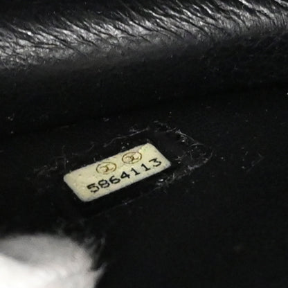 Chanel Black Caviar Skin Briefcase Business Handbag