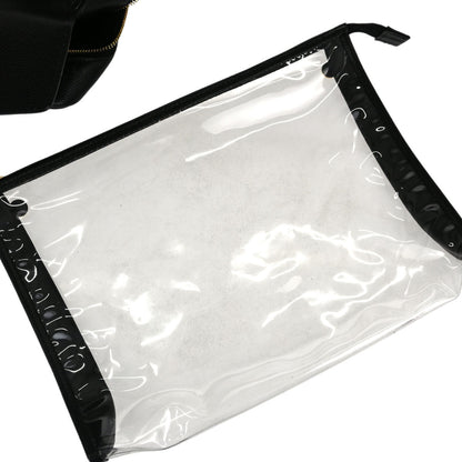 Chanel Black Caviar Skin Briefcase Business Handbag