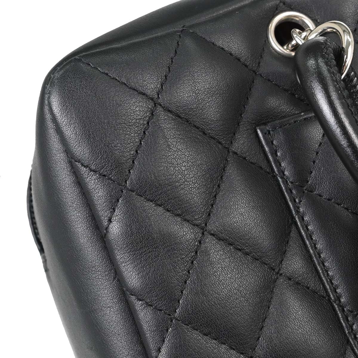 Chanel Black Calfskin Cambon Ligne Bowling Bag 27