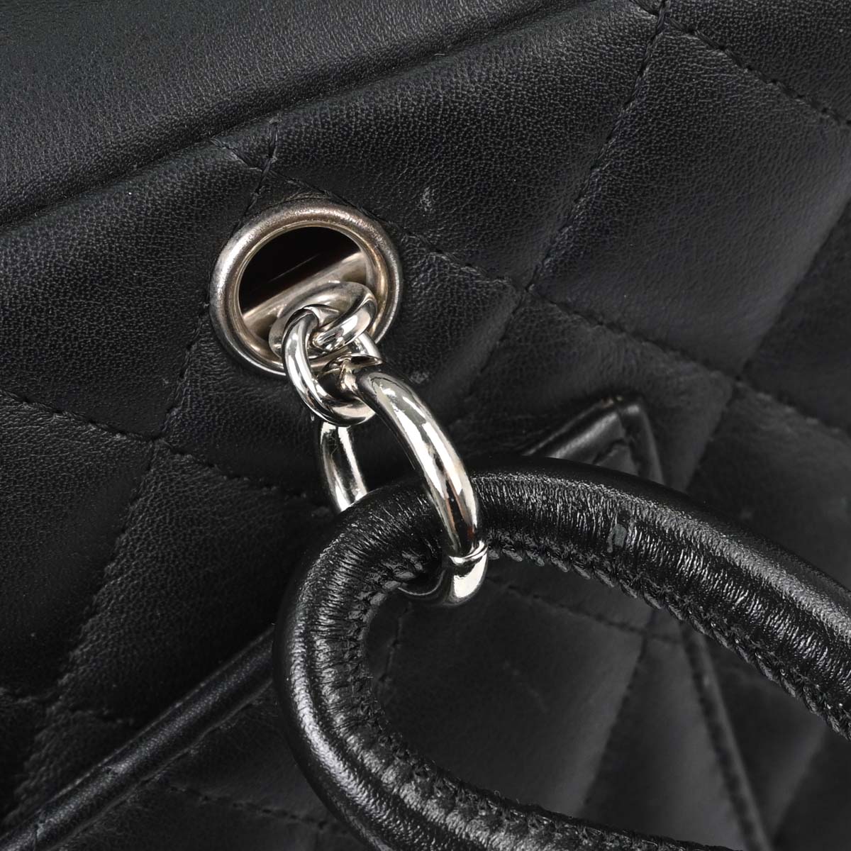 Chanel Black Calfskin Cambon Ligne Bowling Bag 27