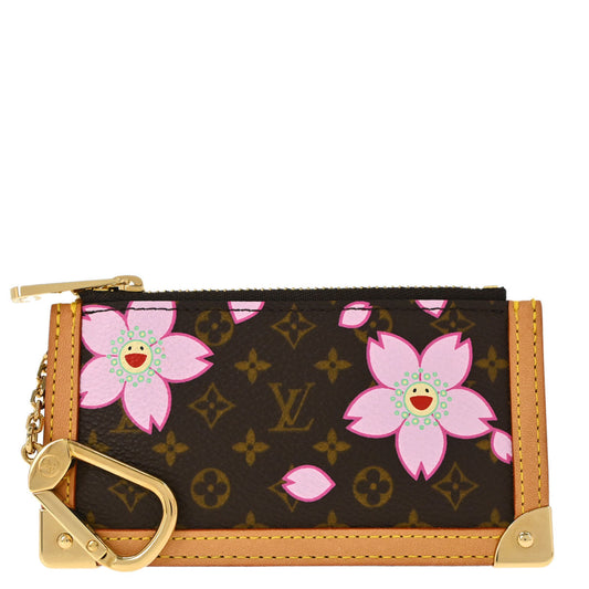 Louis Vuitton Cherry Blossom Pochette Cles Coin Wallet M92015