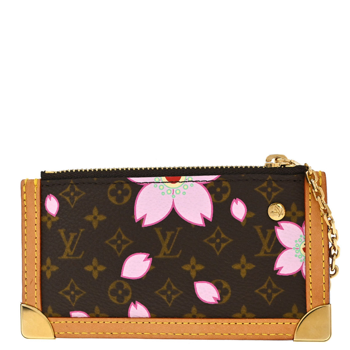 Louis Vuitton Cherry Blossom Pochette Cles Coin Wallet M92015