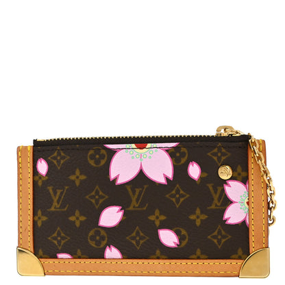 Louis Vuitton Cherry Blossom Pochette Cles Coin Wallet M92015