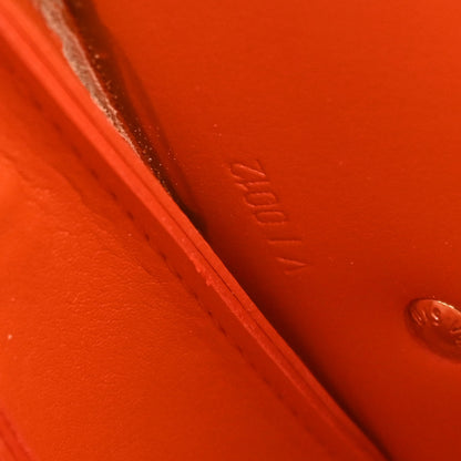 Louis Vuitton Orange Vernis Flower Lexington Handbag M92247