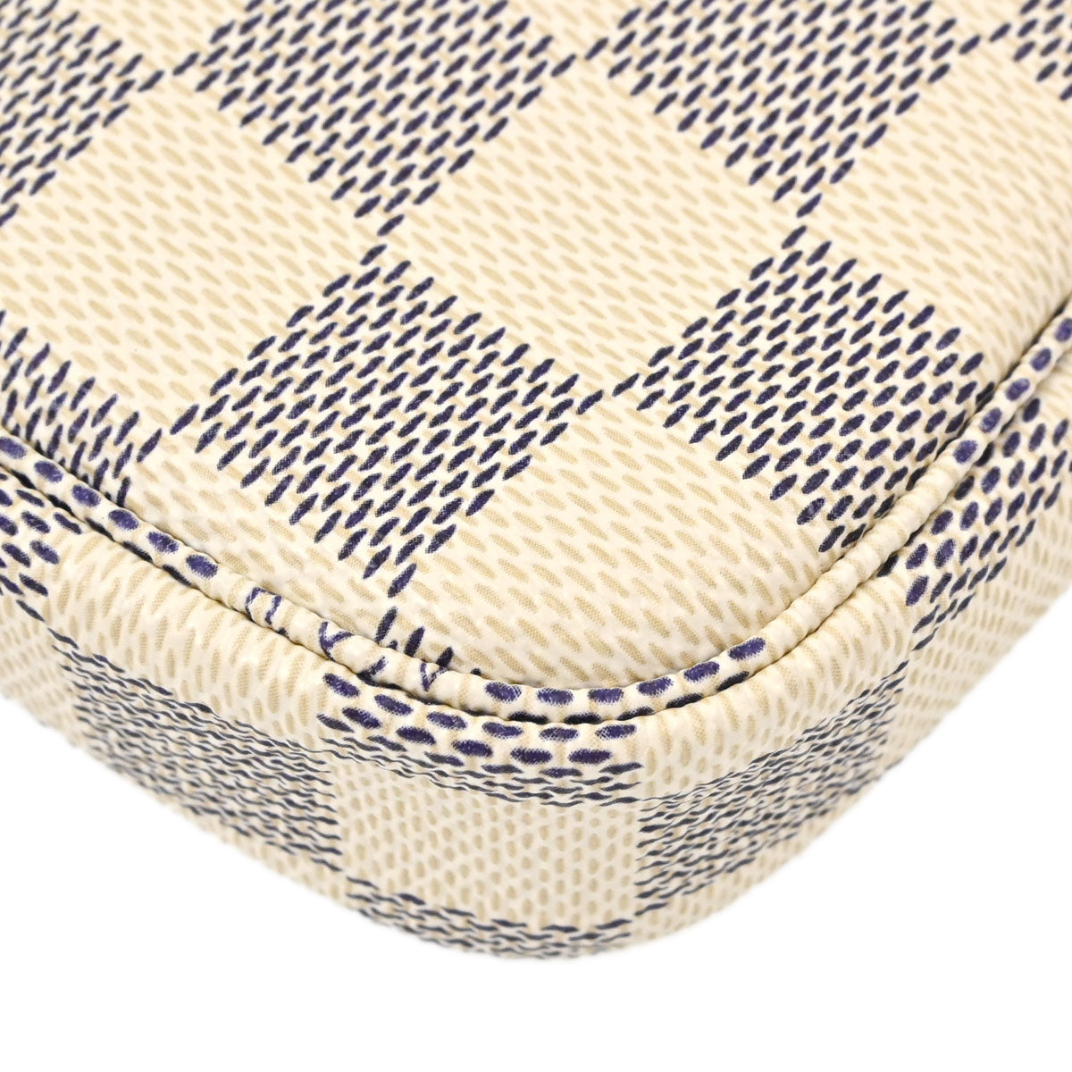 Louis Vuitton Damier Azur Mini Pochette Accessoires Handbag N58010