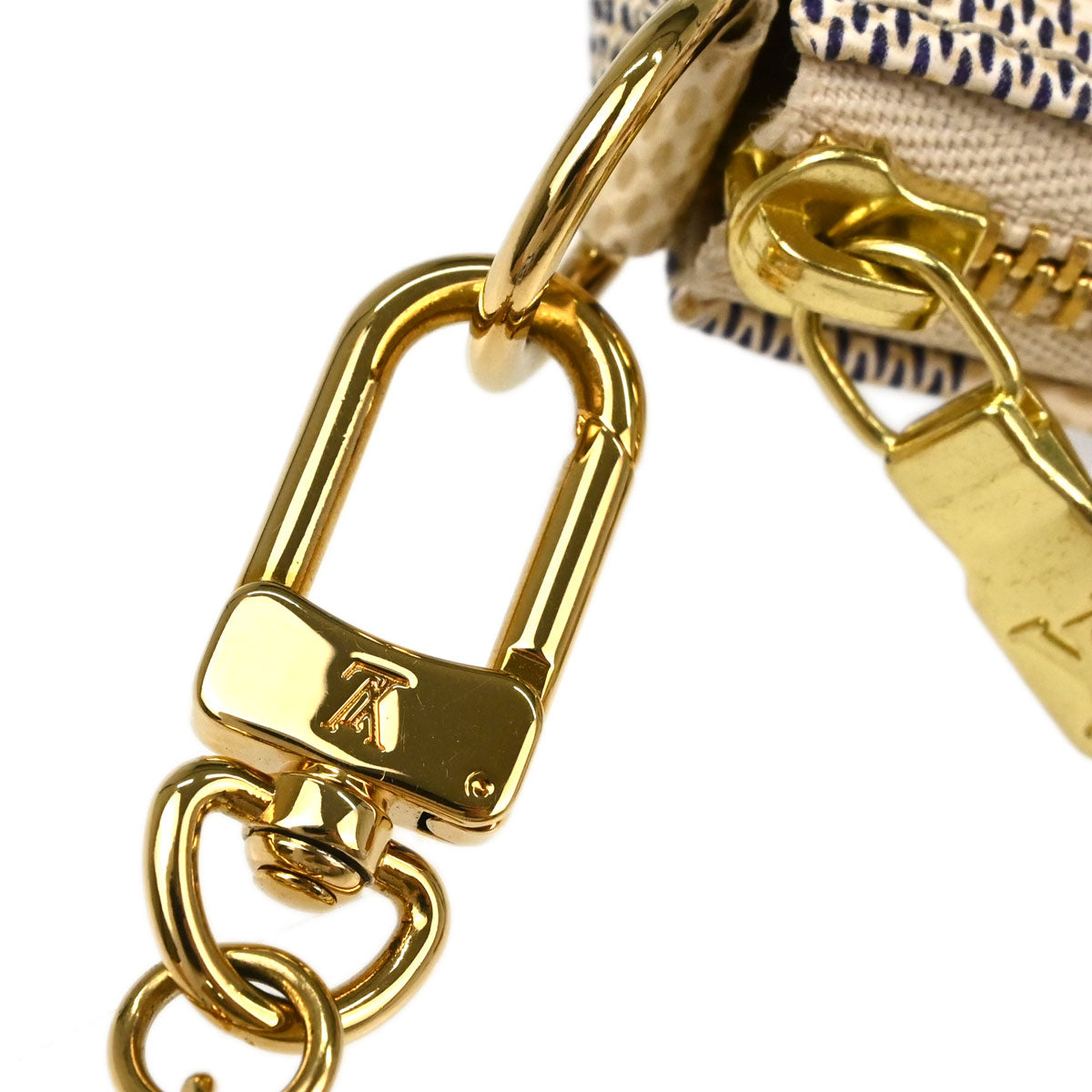 Louis Vuitton Damier Azur Mini Pochette Accessoires Handbag N58010