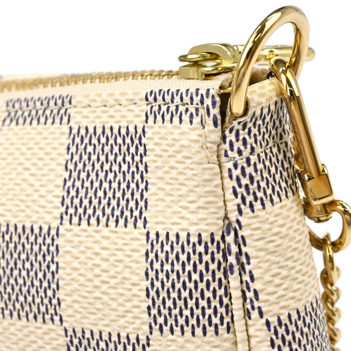 Louis Vuitton Damier Azur Mini Pochette Accessoires Handbag N58010