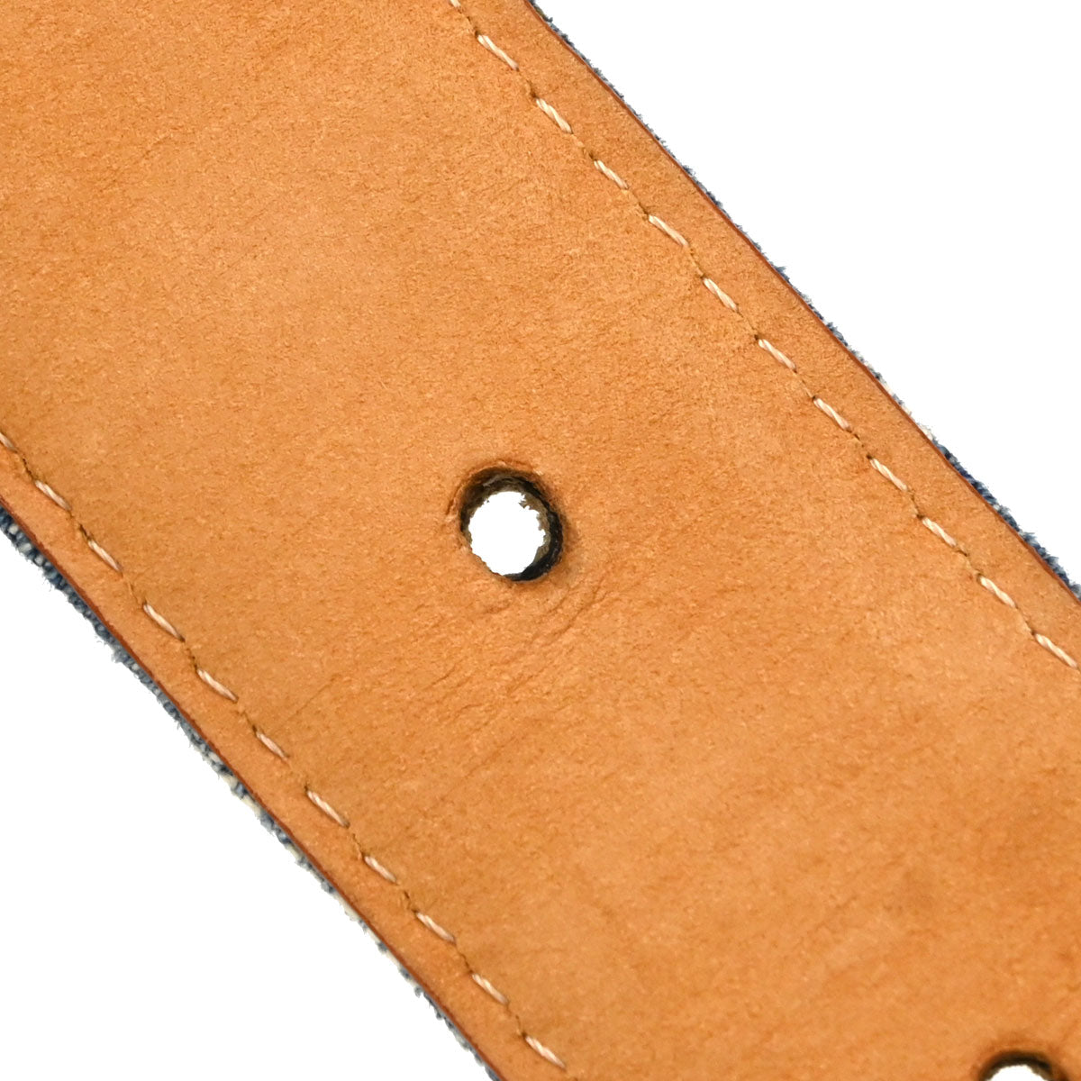 Louis Vuitton Blue Monogram Ceinture Belt M6921U #90/36 Small Good
