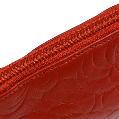 Chanel 2011 Red Lambskin Coin Purse Wallet