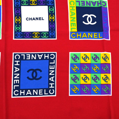 Chanel Red Scarf Small Good