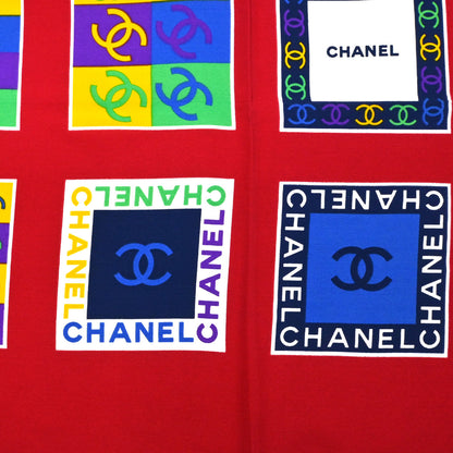 Chanel Red Scarf Small Good