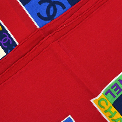 Chanel Red Scarf Small Good