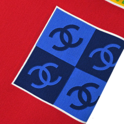 Chanel Red Scarf Small Good