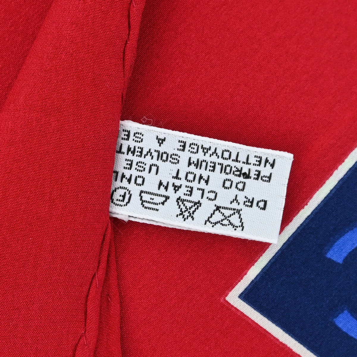 Chanel Red Scarf Small Good