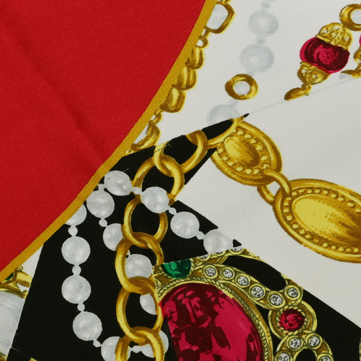 Chanel CC Logo Silk Scarf 90