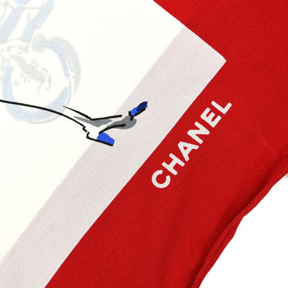 Chanel Mademoiselle Print Silk Scarf 90