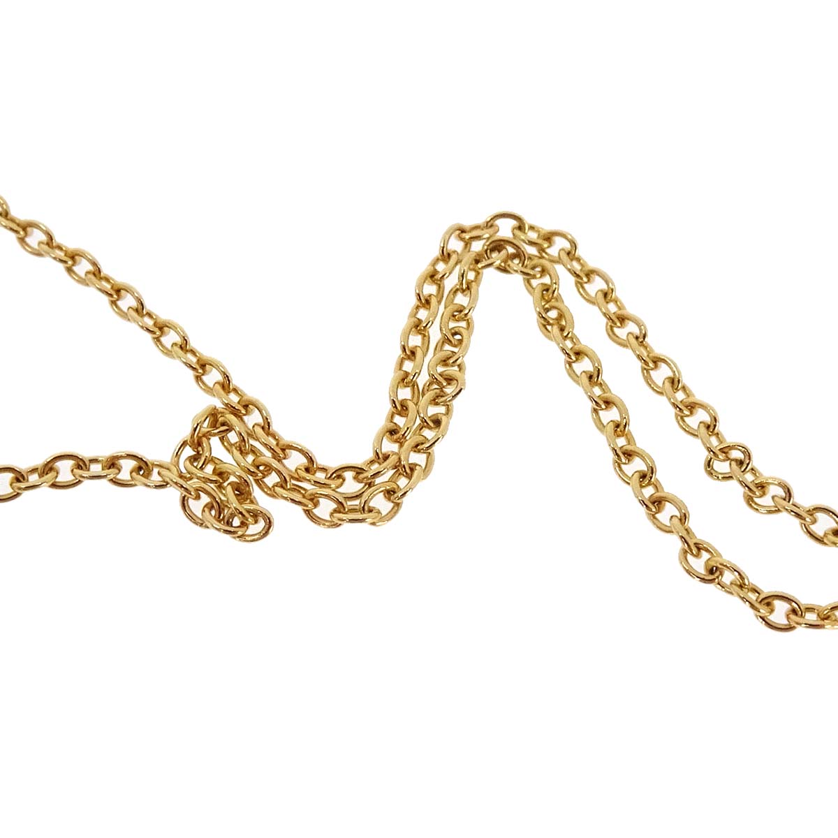 Christian Dior Heart Necklace Pendant Gold