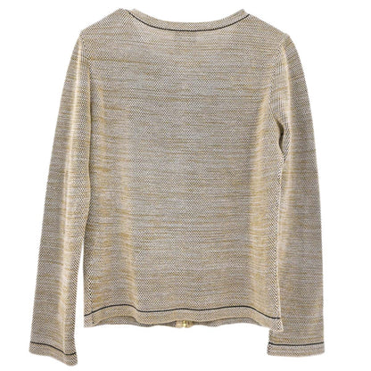 Chanel 2011 Cardigan Beige #38