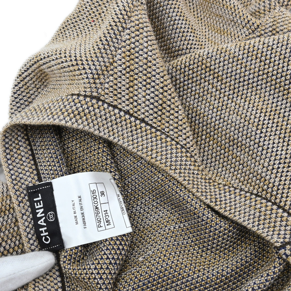 Chanel 2011 Cardigan Beige #38