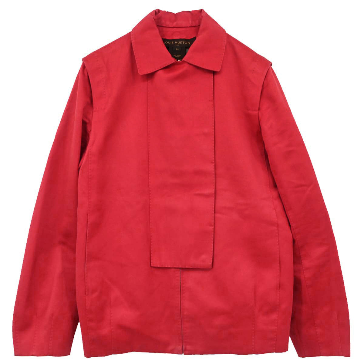 Louis Vuitton Zip-Up Jacket Red #34