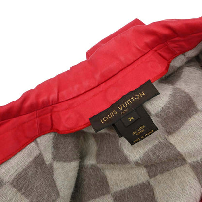 Louis Vuitton Zip-Up Jacket Red #34