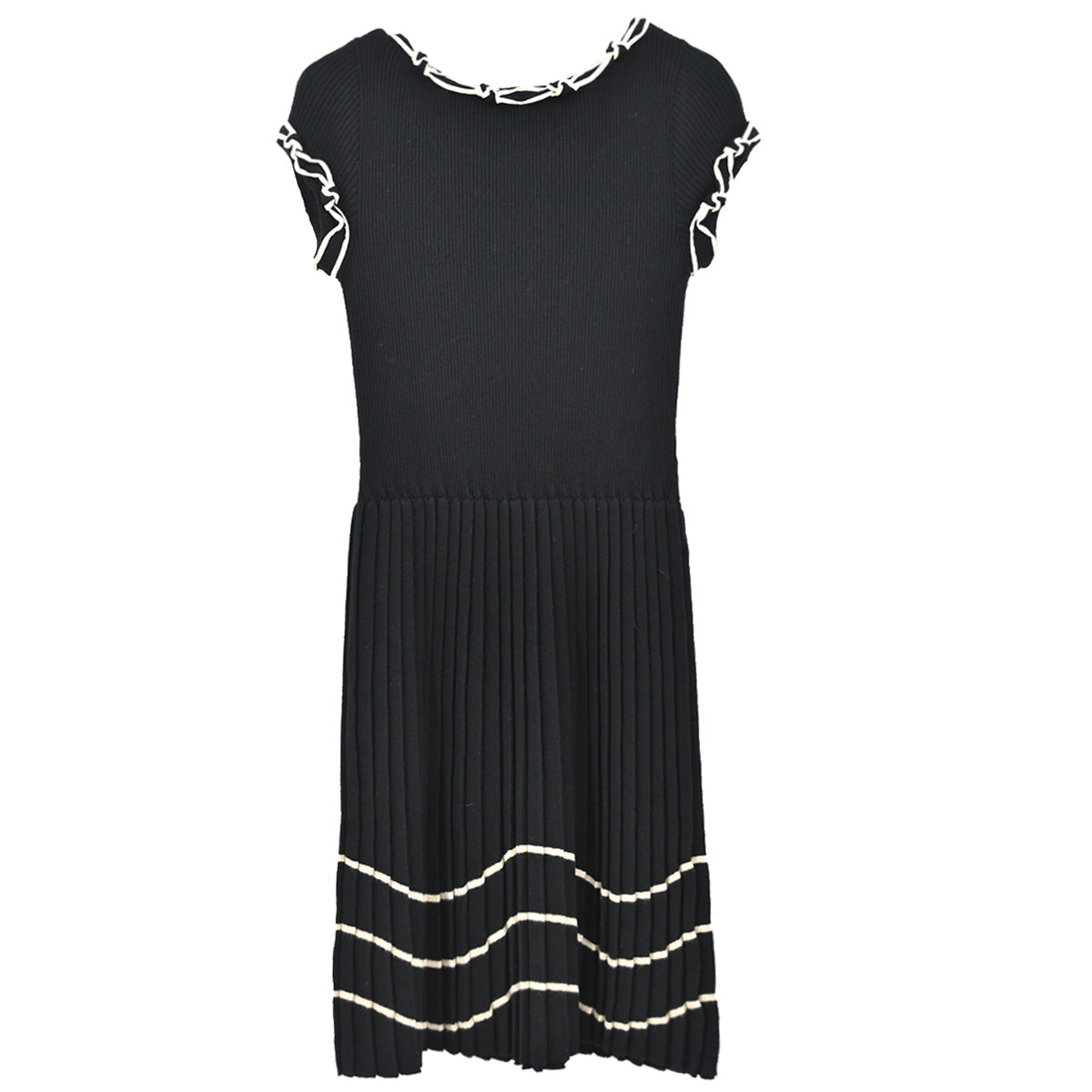 Chanel 2007 Short Sleeve Dress Black #36
