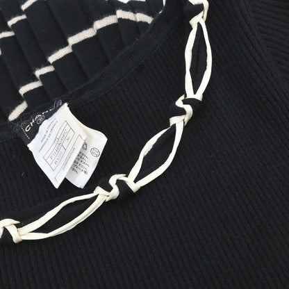 Chanel 2007 Short Sleeve Dress Black #36