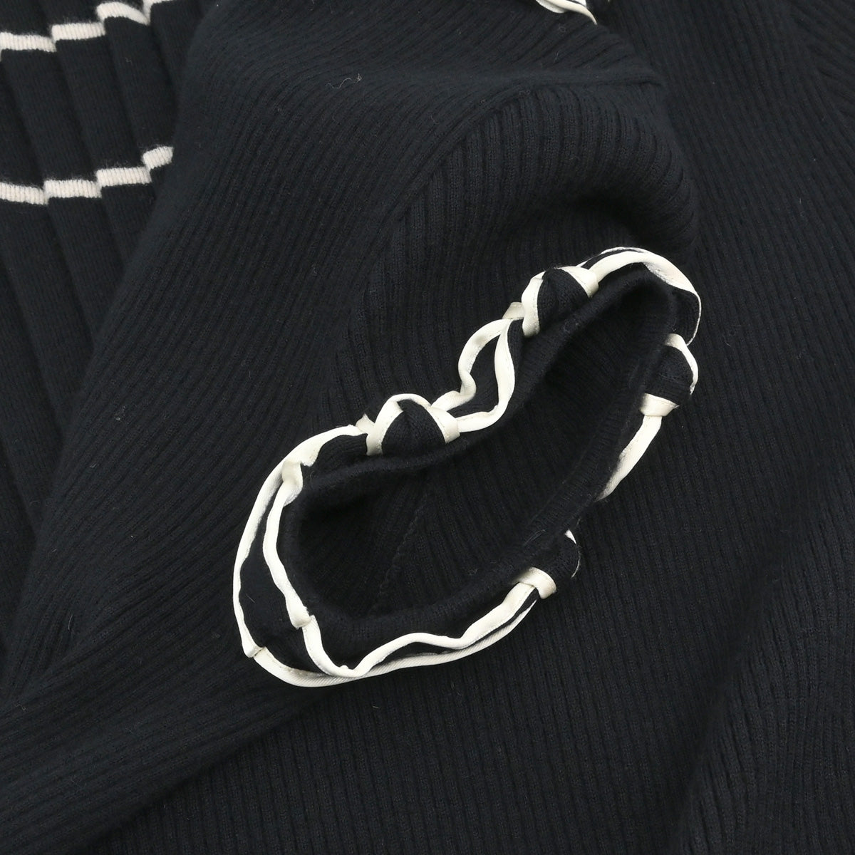 Chanel 2007 Short Sleeve Dress Black #36