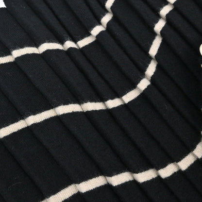 Chanel 2007 Short Sleeve Dress Black #36