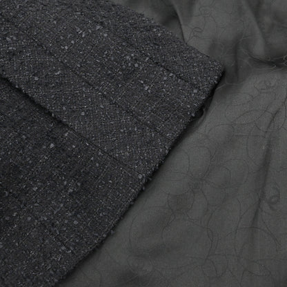 Chanel 2004 Tweed Jacket Black #34