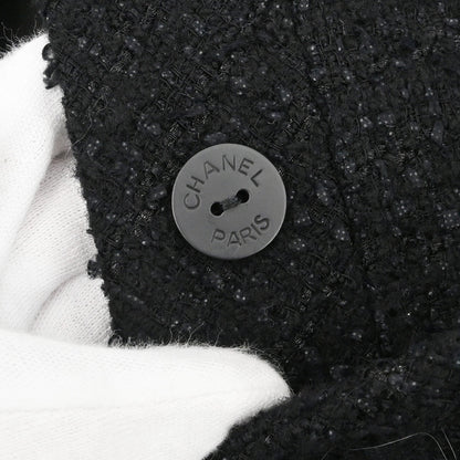 Chanel 2004 Tweed Jacket Black #34