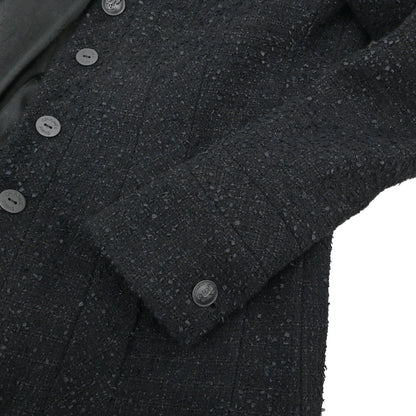 Chanel 2004 Tweed Jacket Black #34