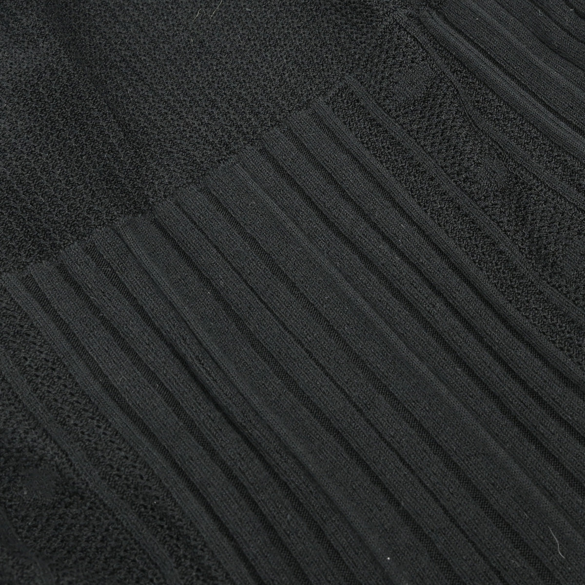 Chanel 2005 Long Sleeve Turtleneck Sweater Knit Top Black #34