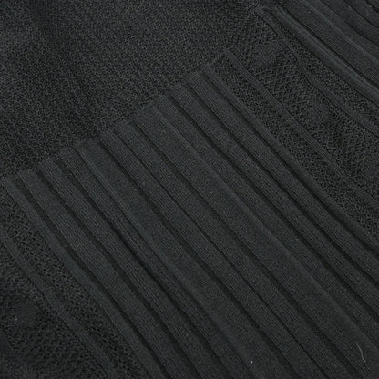 Chanel 2005 Long Sleeve Turtleneck Sweater Knit Top Black #34