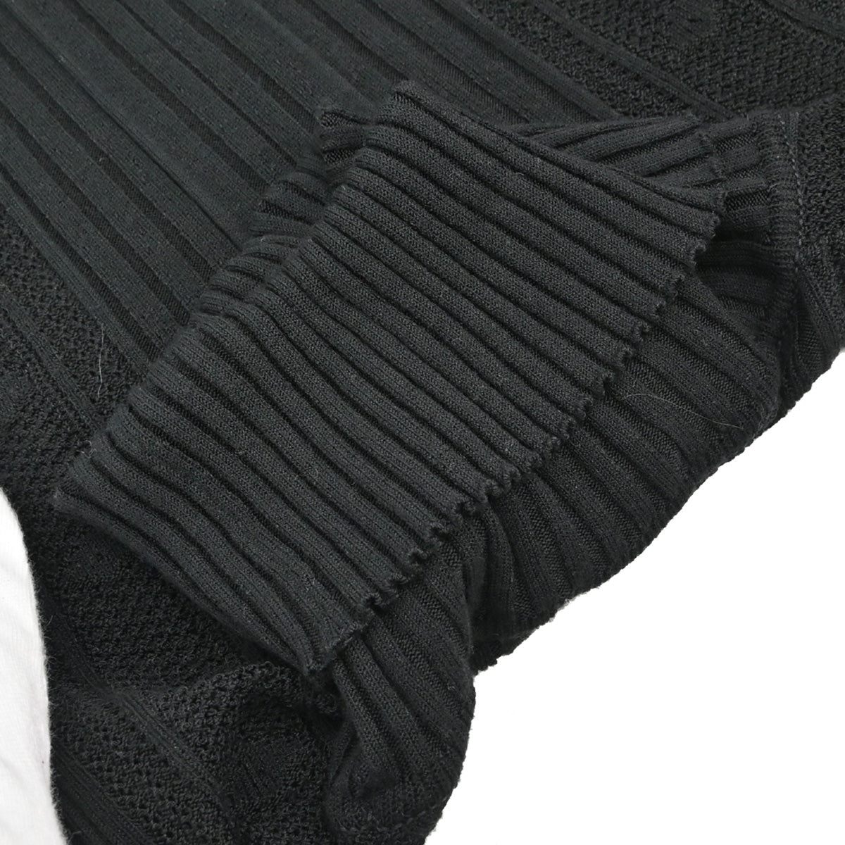 Chanel 2005 Long Sleeve Turtleneck Sweater Knit Top Black #34