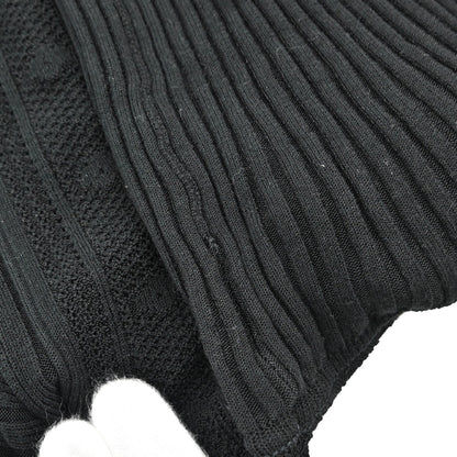 Chanel 2005 Long Sleeve Turtleneck Sweater Knit Top Black #34