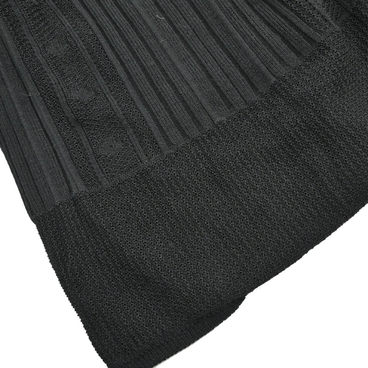 Chanel 2005 Long Sleeve Turtleneck Sweater Knit Top Black #34