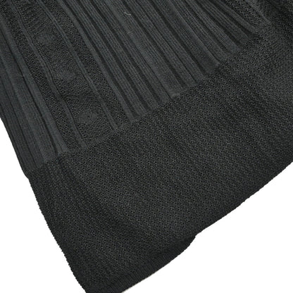 Chanel 2005 Long Sleeve Turtleneck Sweater Knit Top Black #34