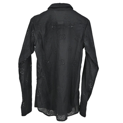 Chanel 2008 Blouse Shirt Black #34